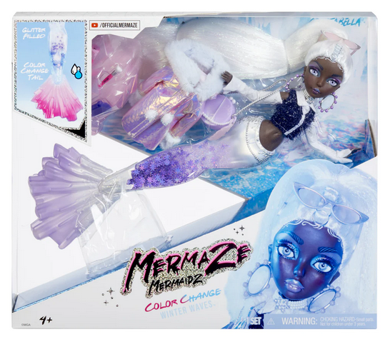 Mermaze Mermaidz Winter Waves Crystabella Fashion Doll