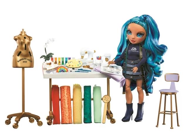 Rainbow High Dream & Design Fashion Studio Playset With Doll