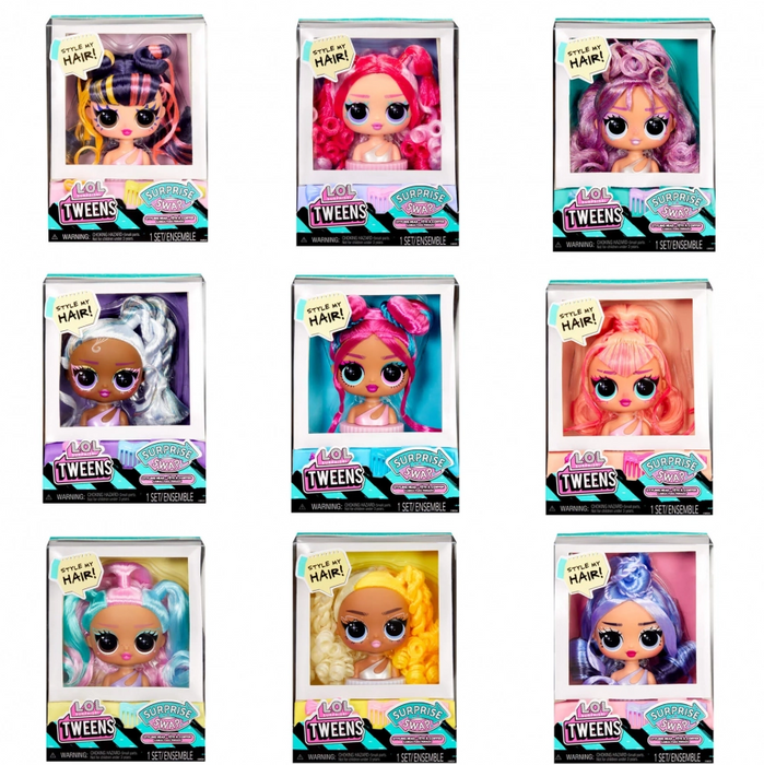 L.o.l Surprise Tweens Swap Styling Heads Assorted Dolls