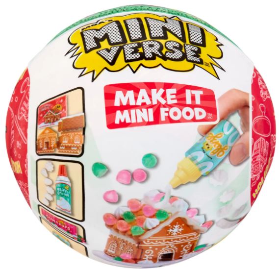 Mga's Miniverse Make It Mini Food Holiday Series 1 Mini Collectibles :  Target