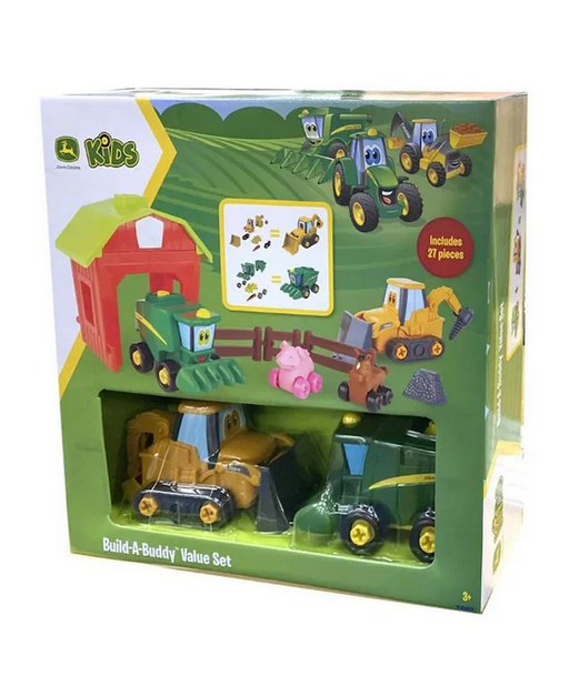 John Deere Build-a-buddy Value Set Ages 3 Years+