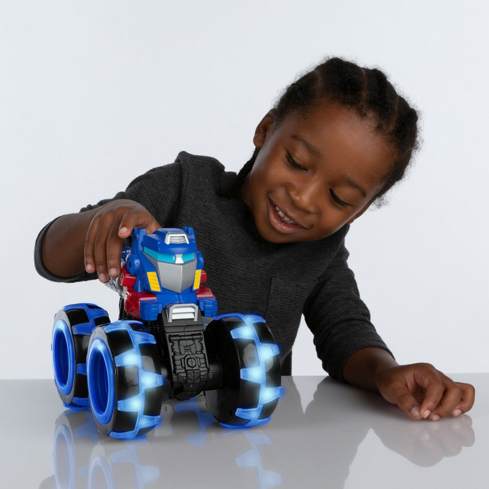 Monster Treads Optimus Prime Transformers Lightning Wheels