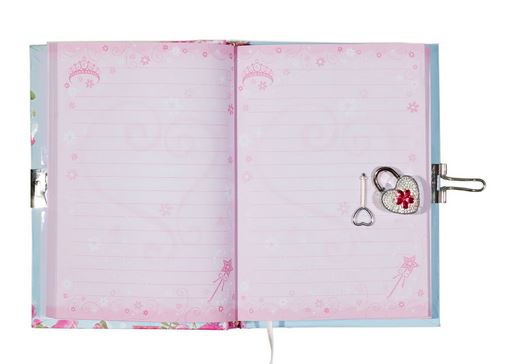 Diary With Lock Mermaid Design