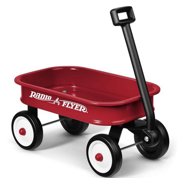 Radio Flyer Little Red Toy Metal Wagon