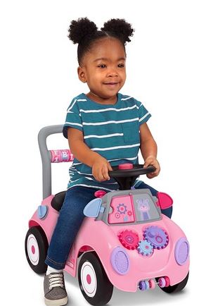 Radio Flyer Pink Creativity Car Walker Ride-on