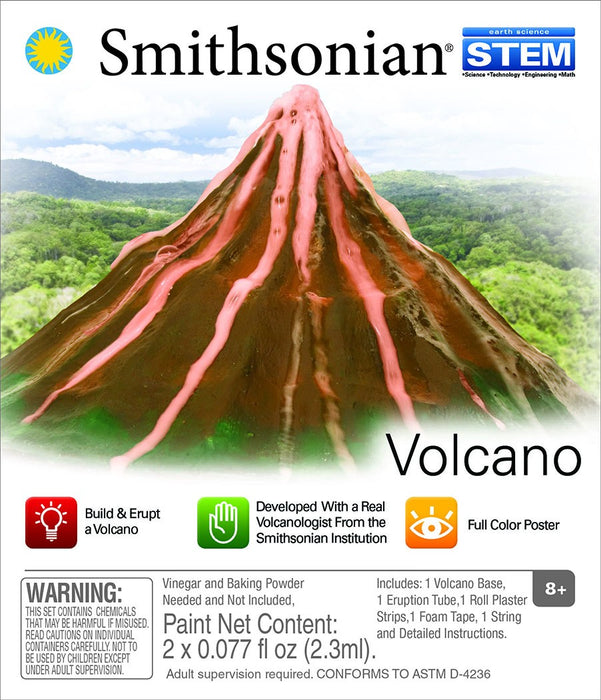 Smithsonian Volcano Build & Erupt Mini Kit