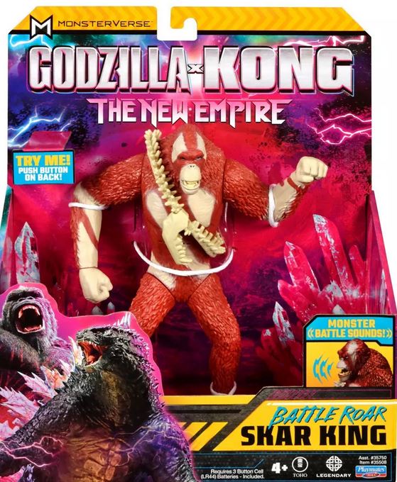 Godzilla X Kong The New Empire Shar King With Sound 7" Dlx Figure