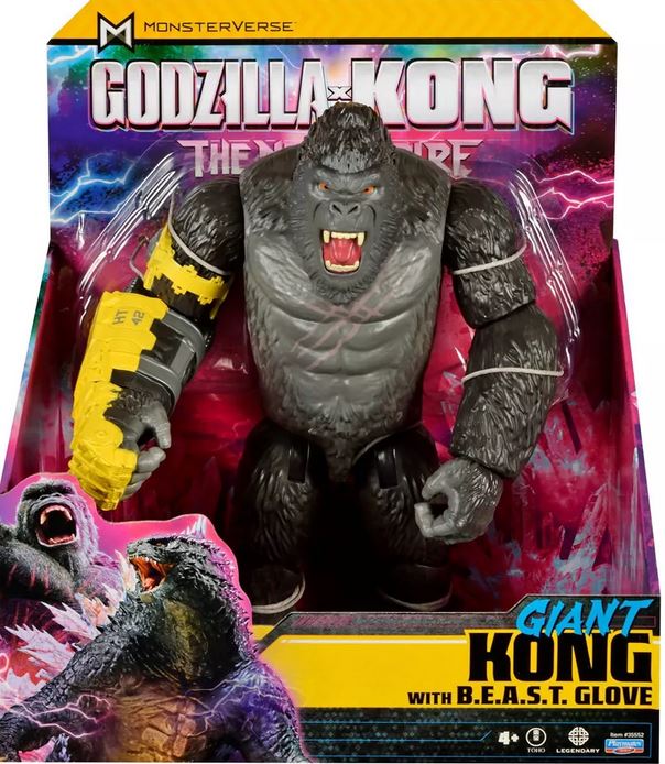 Godzilla X Kong The New Empire Giant Kong With Avec Beast Glove 11" Figure