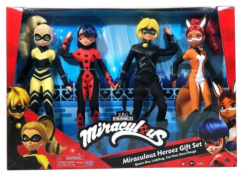 Miraculous Heroez Fashion Doll Giftset 4 Pack