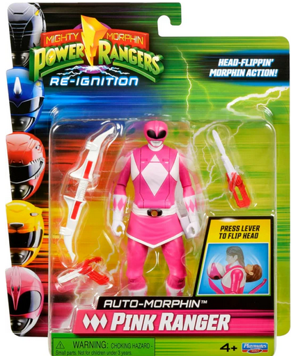 Power Rangers Auto-morphin Pink Ranger 6" Figure