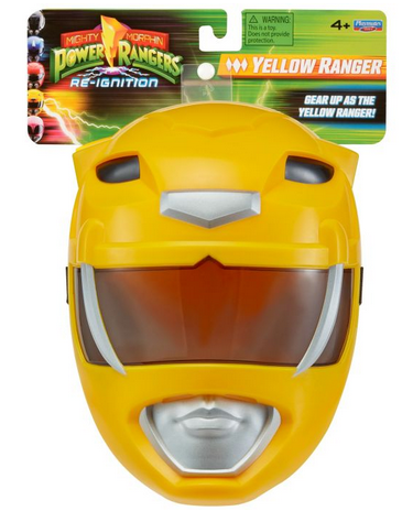 Power Rangers Mighty Morphin Mask Yellow Ranger