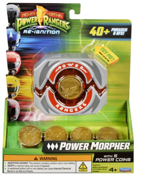 Power Rangers Morpher With 5 Power Coins