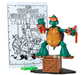 Teenage Mutant Ninja Turtles Original Sketch Michelangelo Turtle Figure