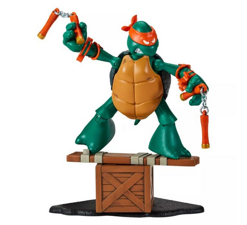 Teenage Mutant Ninja Turtles Original Sketch Michelangelo Turtle Figure