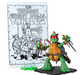 Teenage Mutant Ninja Turtles Original Sketch Raphael Turtle Figure