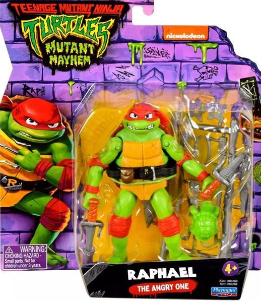 Teenage Mutant Ninja Turtles Raphael (the Angry One) Movie Figure 4.5"