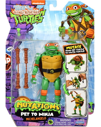 Teenage Mutant Ninja Turtles Mutation Deluxe Figure - Michelangelo