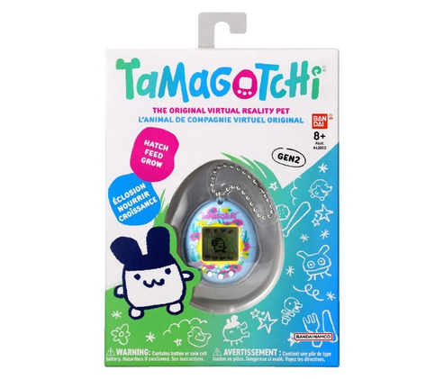 Tamagotchi Original Gen 2 Garden Poppies Light Blue