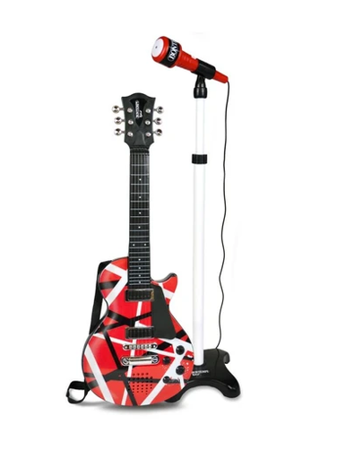 Bontempi Electronic Rock Guitar & Stand Microphone