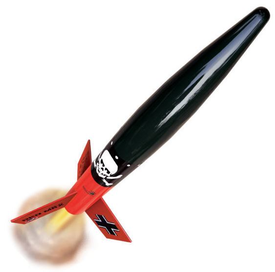 Estes Der Big Red Max Advanced Model Rocket Kit (29mm Engine) 9721