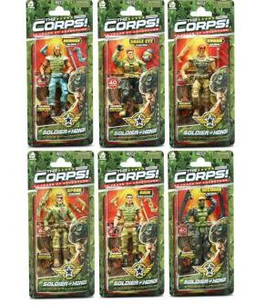 The Corps Soldier Of Honour Figures 11cm Assorted 