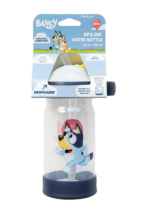 Bluey Sip & See Water Bottle 1pk