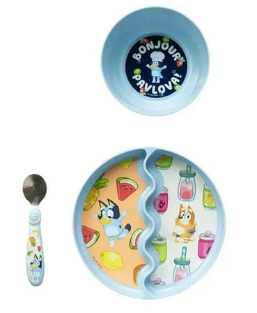 Bluey 3 Piece Feeding Set