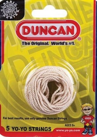 Duncan Yo-yo Strings 5 Pack White