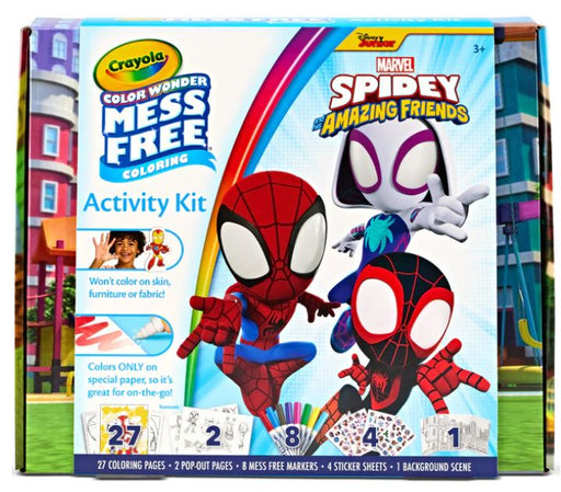 Cw Spidey/friends Activity Kit 4pk