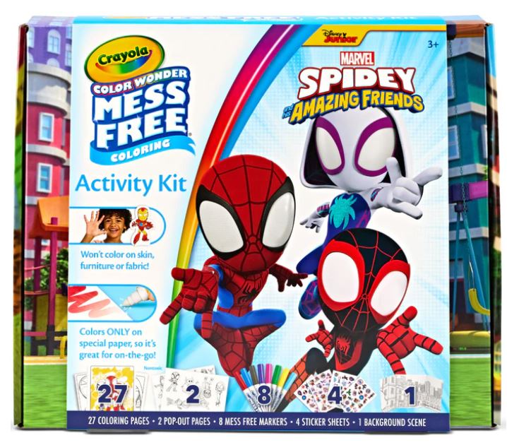 Cw Spidey/friends Activity Kit 4pk
