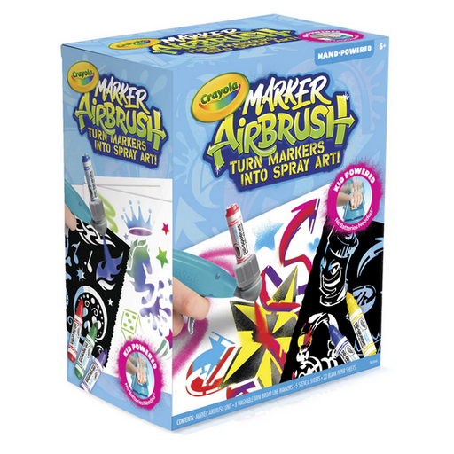 Crayola Marker Airbrusher Hand Powered Kit