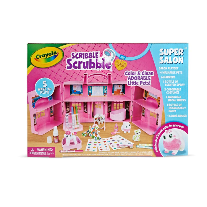 Scribble Scrubbies Pets Super Salon