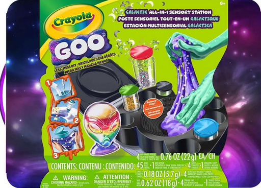 Crayola Goo All In 1 Sensory Galactic Station