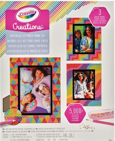 Crayola Creations Crystalize It Photo Frames