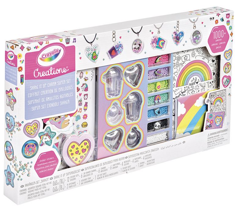 Crayola Creations Shake It Up Charms & Stickers Super Set