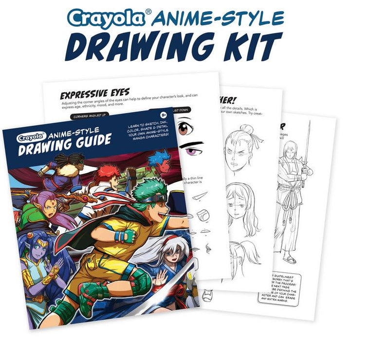 Crayola Anime-style Drawing Kit — ToyWauchope