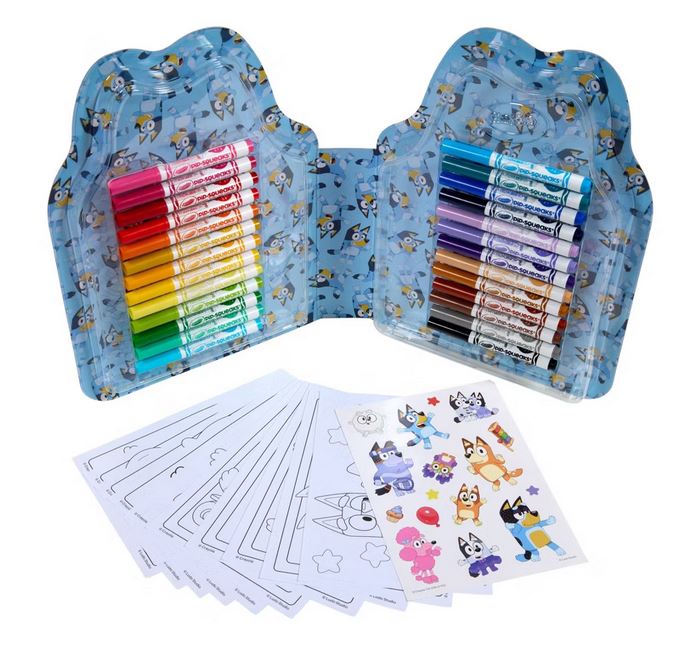 Crayola Colour & Sticker Kit Bluey