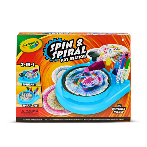 Crayola Spin & Spiral Art Station 2.0