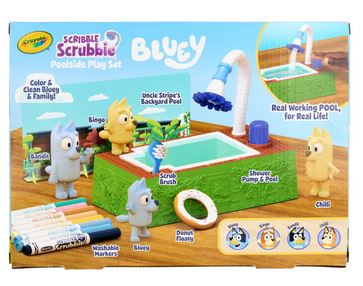 Scribble Scrubbie Bluet Pool Set 4pk