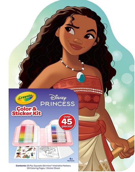 Crayola Colour & Sticker Disney Princess Kit