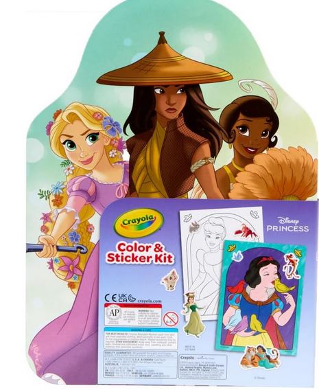 Crayola Colour & Sticker Disney Princess Kit