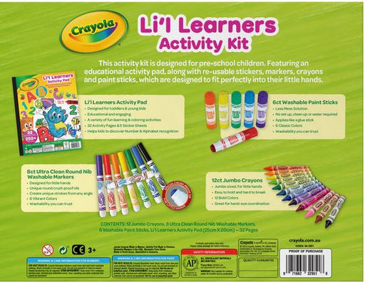 Crayola Li'l Learners Activity Kit