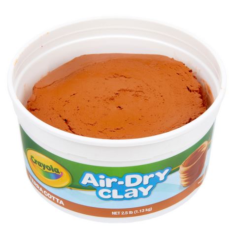 Crayola 1.13kg Terracotta Air Dry Clay