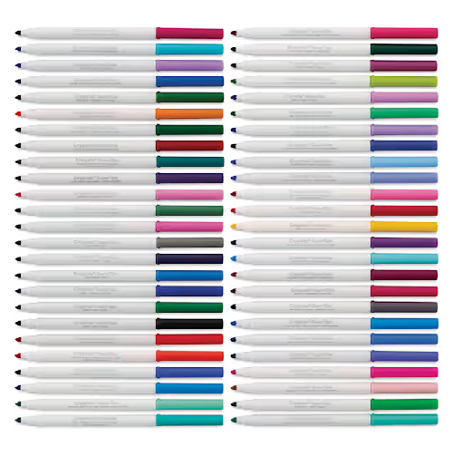 Crayola Washable Supertips 50 Pc Set
