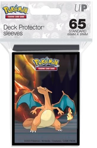 Pokemon Deck Protector Sleeves Pack 65 Scorhcing Summit