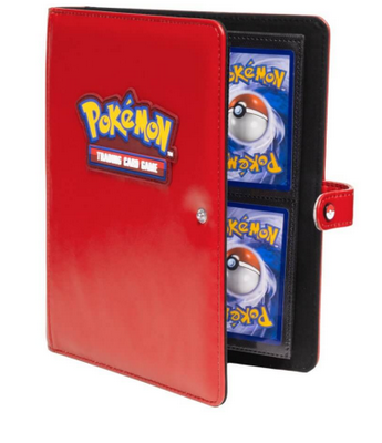 Pokemon Premium Red Snap Binder