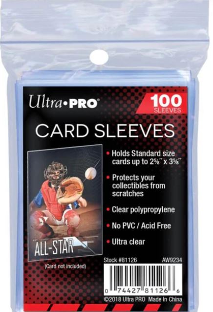 Ultro Pro Penny Trading Card Sleeves 100 Pc Pack