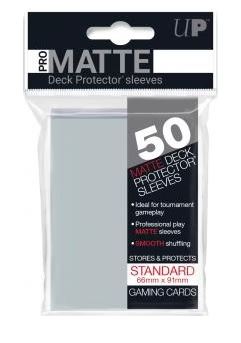 Pro Matte Deck Protector Sleeves 66mm X91mm (50 Pc) Clear