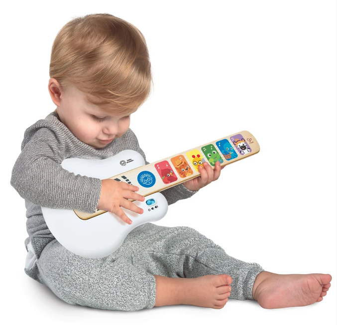 Baby Einstein Hape Rock & Strum Magic Touch Guitar