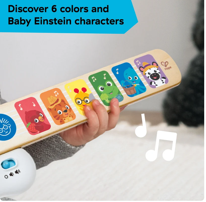 Baby Einstein Hape Rock & Strum Magic Touch Guitar